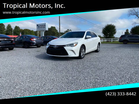 2016 Toyota Camry for sale at Tropical Motors, Inc. in Riceville TN