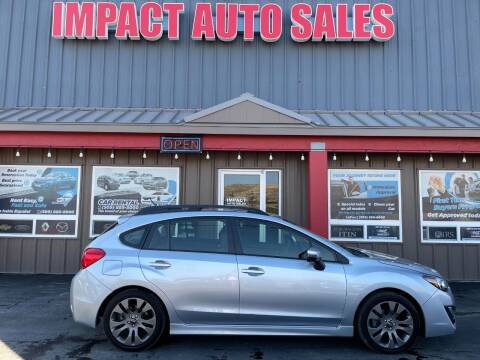 2015 Subaru Impreza for sale at Impact Auto Sales in Wenatchee WA