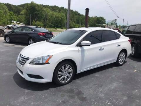 2013 Nissan Sentra for sale at CRS Auto & Trailer Sales Inc in Clay City KY