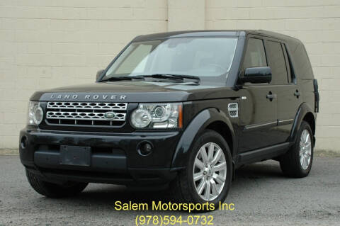 2012 Land Rover LR4 for sale at Salem Motorsports in Salem MA