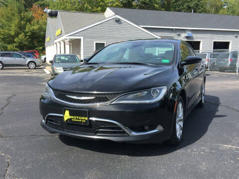 2015 Chrysler 200 for sale at 207 Motors in Gorham ME