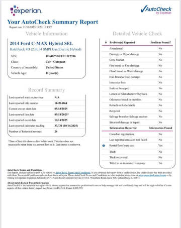 2014 Ford C-MAX Hybrid SEL