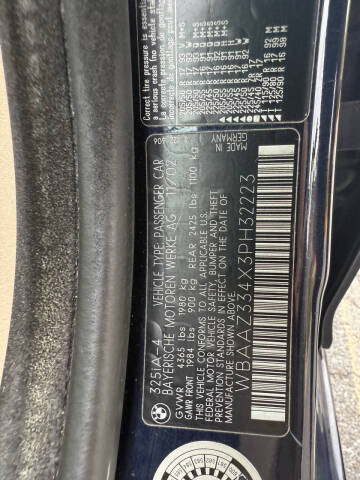 2003 BMW 3 Series 325i