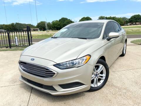 2018 Ford Fusion for sale at Texas Luxury Auto in Cedar Hill TX