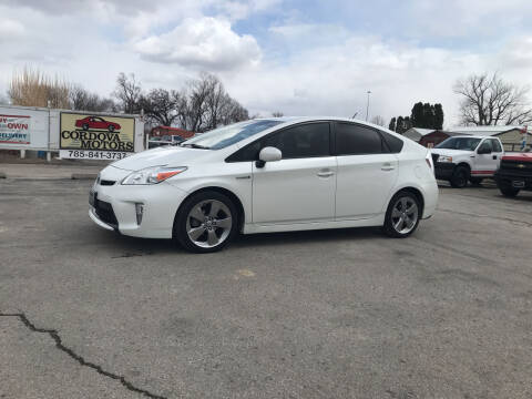 2013 Toyota Prius for sale at Cordova Motors in Lawrence KS