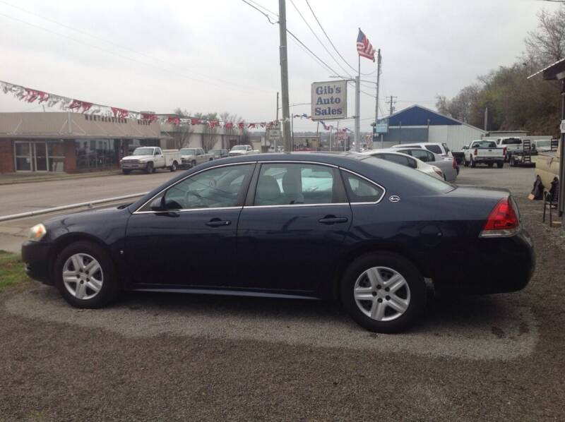 2009 Chevrolet Impala for sale at GIB'S AUTO SALES in Tahlequah OK