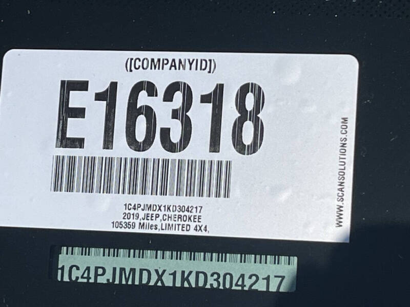 2019 Jeep Cherokee Limited