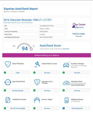 2016 Chevrolet Silverado 1500 LT