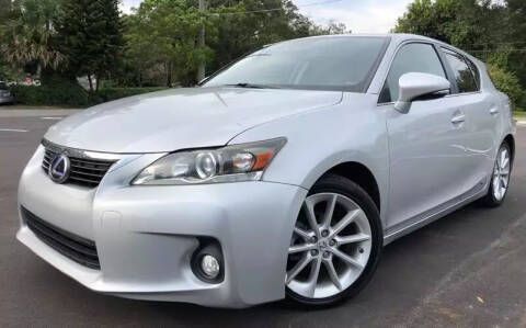 2012 Lexus CT 200h for sale at Consumer Auto Credit in Tampa FL