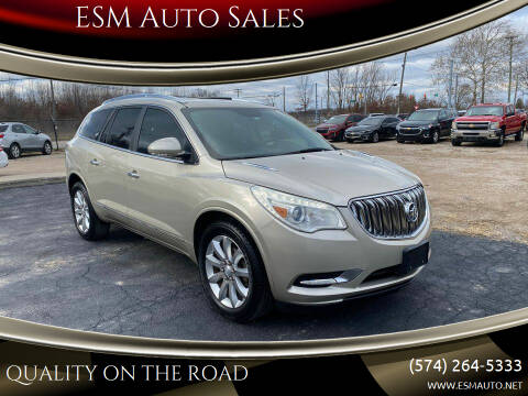 2015 Buick Enclave for sale at ESM Auto Sales in Elkhart IN