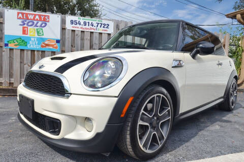 2013 MINI Hardtop for sale at ALWAYSSOLD123 INC in Fort Lauderdale FL