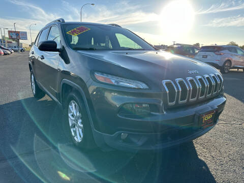 2014 Jeep Cherokee for sale at Top Line Auto Sales in Idaho Falls ID