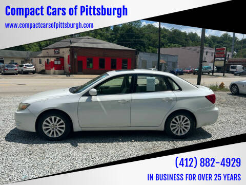 2010 Subaru Impreza for sale at Compact Cars of Pittsburgh in Pittsburgh PA