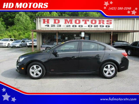 2016 Chevrolet Cruze Limited for sale at HD MOTORS in Kingsport TN