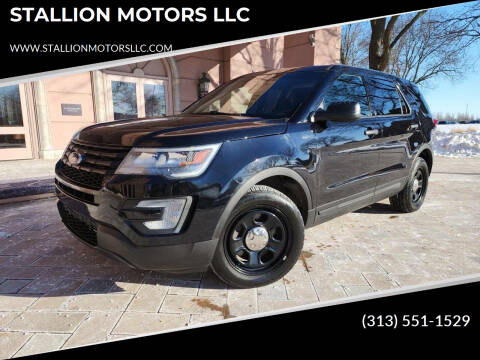 2019 Ford Explorer for sale at STALLION MOTORS LLC in Wayne MI