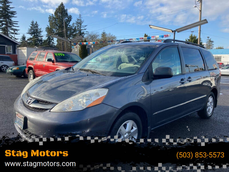 2010 Toyota Sienna for sale at Stag Motors in Portland OR
