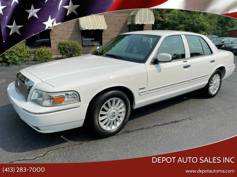 2010 Mercury Grand Marquis for sale at Depot Auto Sales Inc in Palmer MA