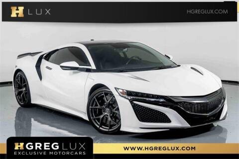2017 Acura NSX for sale at HGREG LUX EXCLUSIVE MOTORCARS in Pompano Beach FL