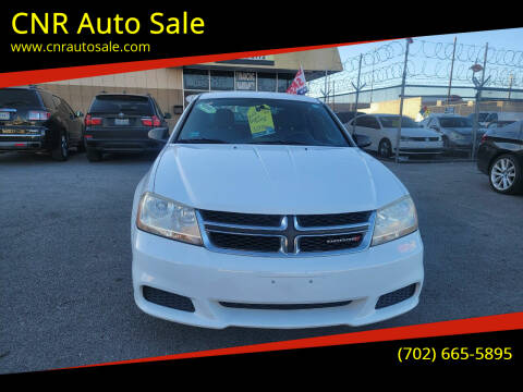 2012 Dodge Avenger for sale at CNR Auto Sale in Las Vegas NV