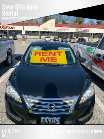 2013 Nissan Sentra for sale at Save Rite Auto Rental in Randallstown MD