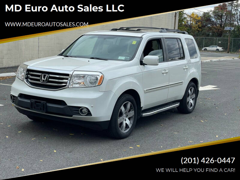 2013 Honda Pilot for sale at MD Euro Auto Sales LLC in Hasbrouck Heights NJ