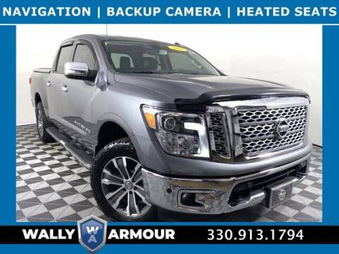 2018 Nissan Titan for sale at Wally Armour Chrysler Dodge Jeep Ram in Alliance OH