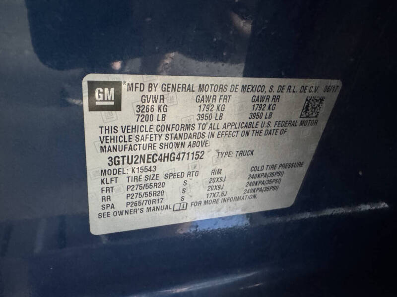 2017 GMC Sierra 1500 SLT