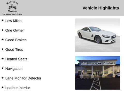 2017 Mercedes-Benz SL-Class