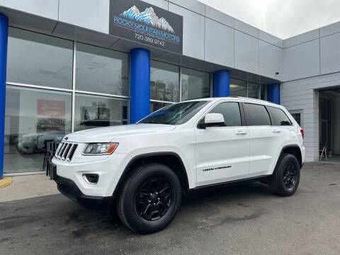 2014 Jeep Grand Cherokee for sale at Rocky Mountain Motors LTD in Englewood CO