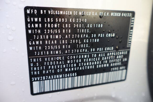 2022 Volkswagen Tiguan SE 4Motion