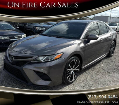 2019 Toyota Camry for sale at On Fire Car Sales in Tampa FL