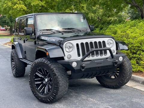 2016 Jeep Wrangler Unlimited for sale at William D Auto Sales in Norcross GA