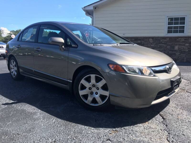 2006 Honda Civic for sale at NO FULL COVERAGE AUTO SALES LLC in Austell GA