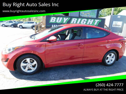 2015 Hyundai Elantra for sale at Buy Right Auto Sales Inc in Fort Wayne IN
