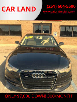 2015 Audi A6 for sale at CAR LAND in Mobile AL
