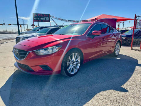 2017 Mazda MAZDA6 for sale at URBINA AUTO SALES, LLC. in El Paso TX