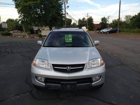 2003 Acura MDX for sale at WHOLESALE MOTORCARS Sales & Auto Repair in Newington CT