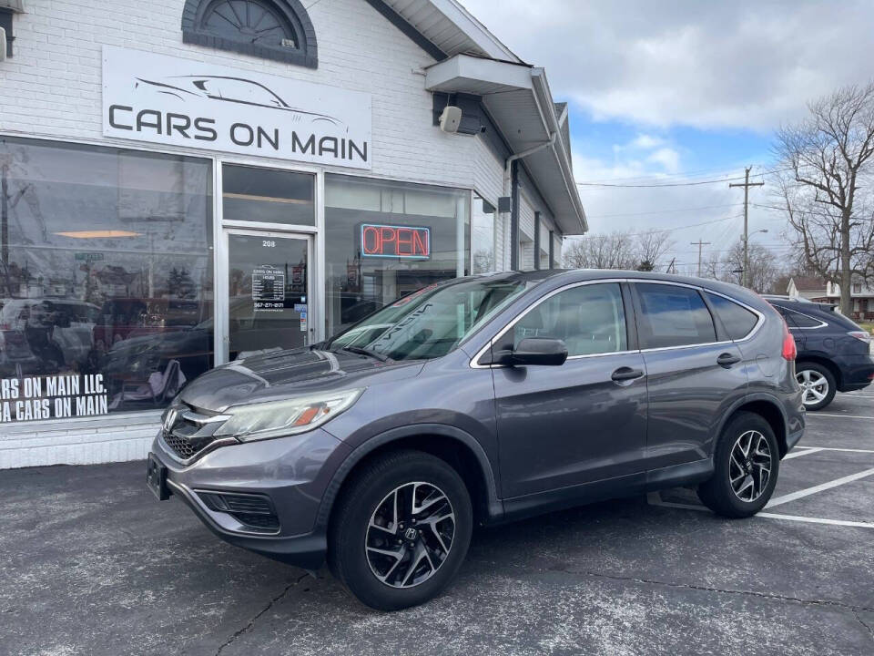 2016 Honda CR-V for sale at Cars On Main in Findlay, OH