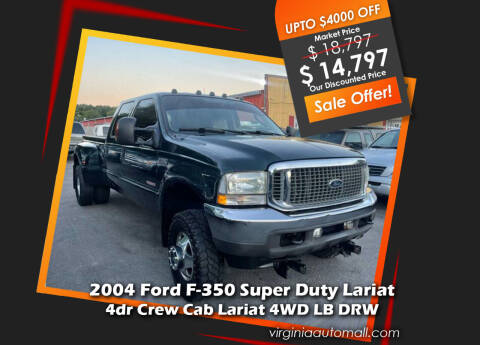 2004 Ford F-350 Super Duty for sale at Virginia Auto Mall in Woodford VA