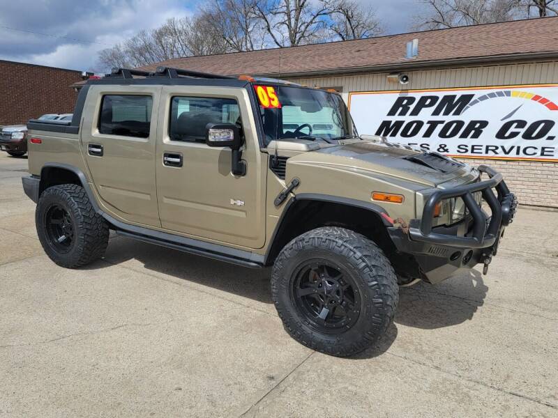 2005 HUMMER H2 SUT for sale at RPM Motor Company in Waterloo IA