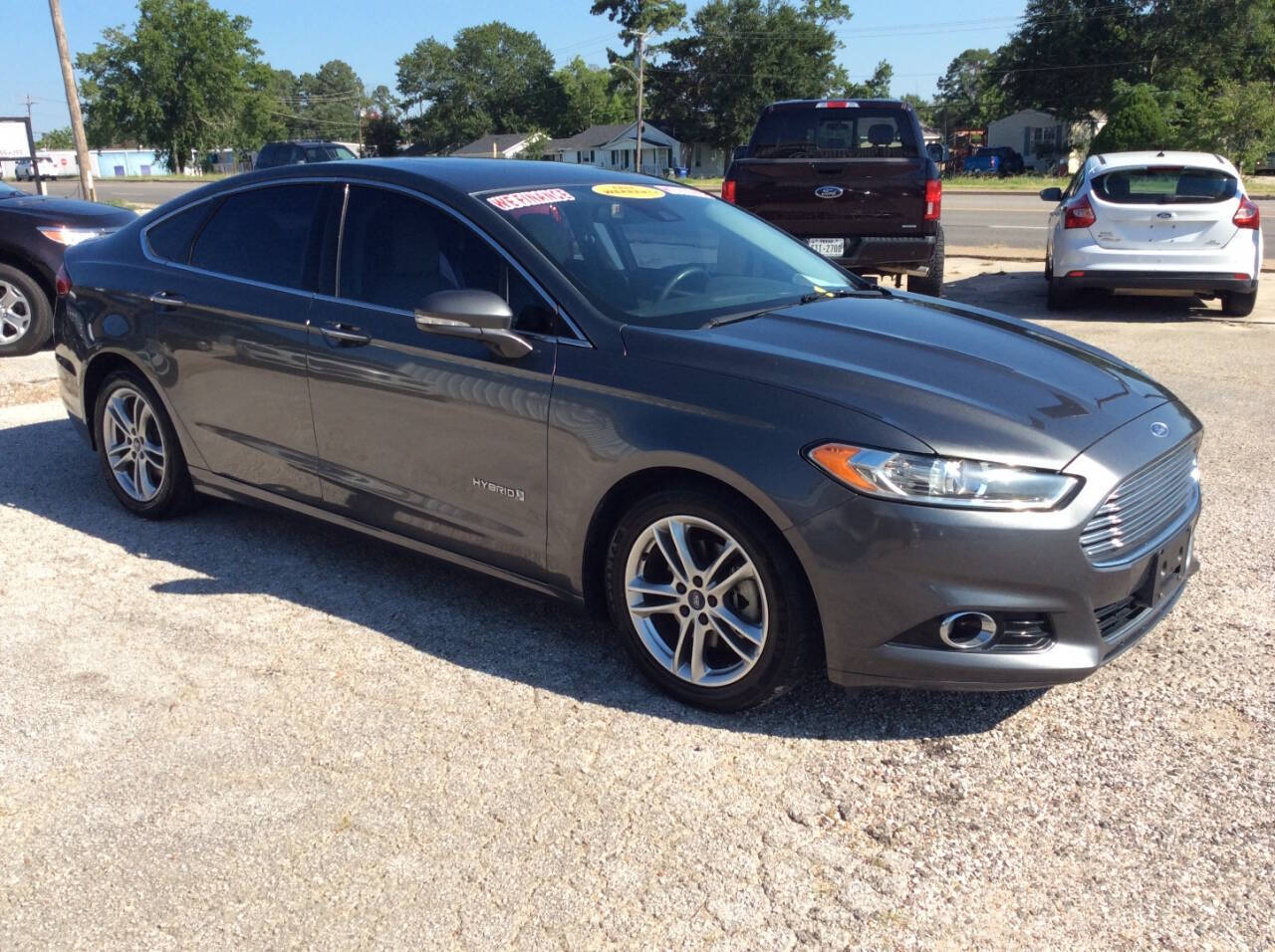 2015 Ford Fusion Hybrid for sale at SPRINGTIME MOTORS in Huntsville, TX