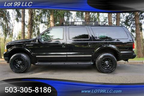 2003 Ford Excursion for sale at LOT 99 LLC in Milwaukie OR