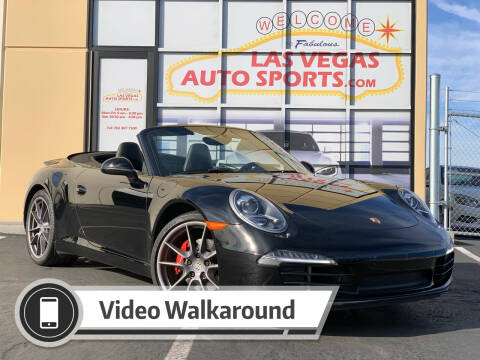 2014 Porsche 911 for sale at Las Vegas Auto Sports in Las Vegas NV