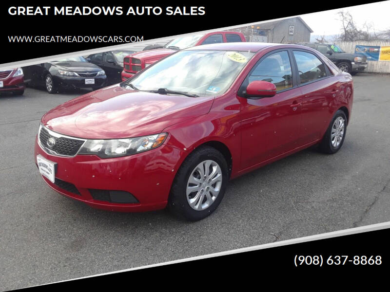 2013 Kia Forte for sale at GREAT MEADOWS AUTO SALES in Great Meadows NJ