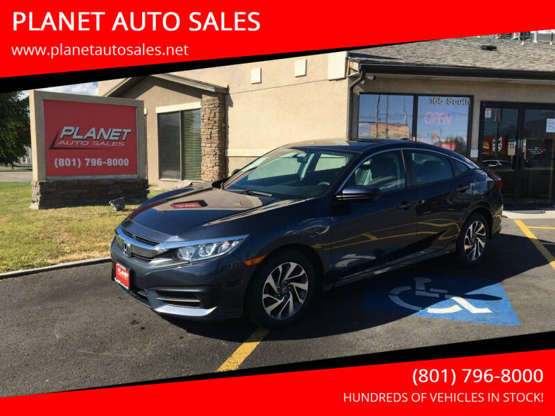 2017 Honda Civic for sale at PLANET AUTO SALES in Lindon UT