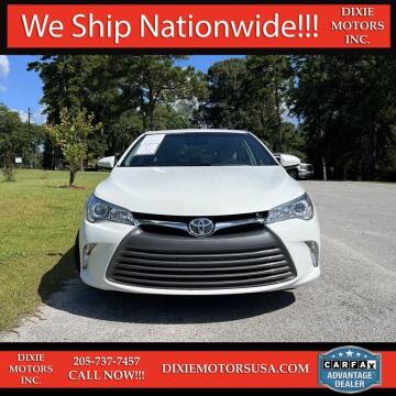 2016 Toyota Camry for sale at Dixie Motors Inc. in Northport AL