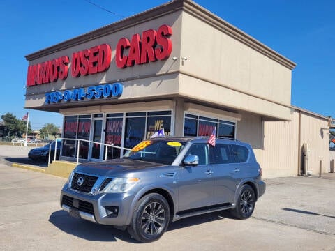 2017 Nissan Armada for sale at Mario's Houston in Houston TX