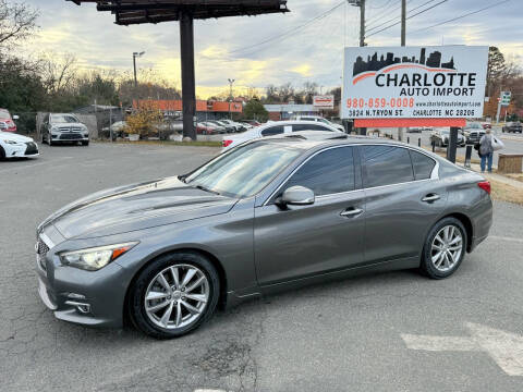 2015 Infiniti Q50 for sale at Charlotte Auto Import in Charlotte NC