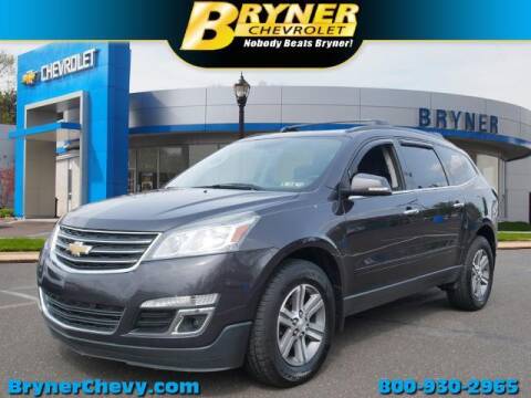 2016 Chevrolet Traverse for sale at BRYNER CHEVROLET in Jenkintown PA