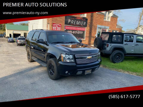 2007 Chevrolet Tahoe for sale at PREMIER AUTO SOLUTIONS in Spencerport NY